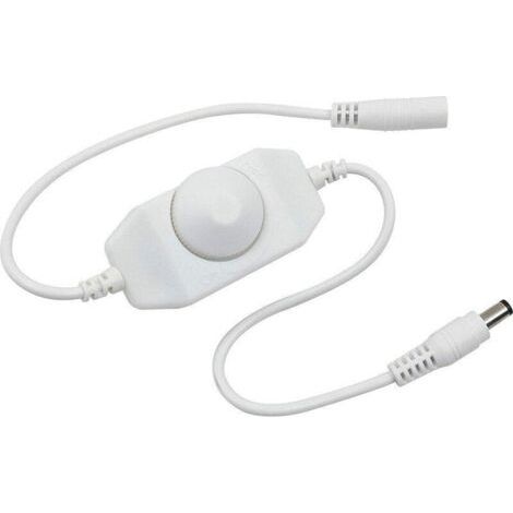 Interrupteur De Réglage De La Luminosité Des Led En Ligne Contrôleur De Gradation Barre De Lumière Led Monochrome Gradateur Led 12v-24v Variateur De Lumière