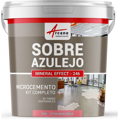 Microcemento sobre azulejos