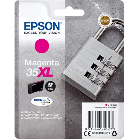 Epson Padlock C13T35934020 cartucho de tinta 1 pieza(s) Original Alto rendimiento (XL)