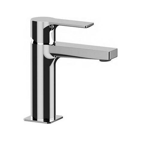 Miscelatore monocomando lavabo senza scarico e senza foro sul corpo.(DianFlex) Misura: Cromo