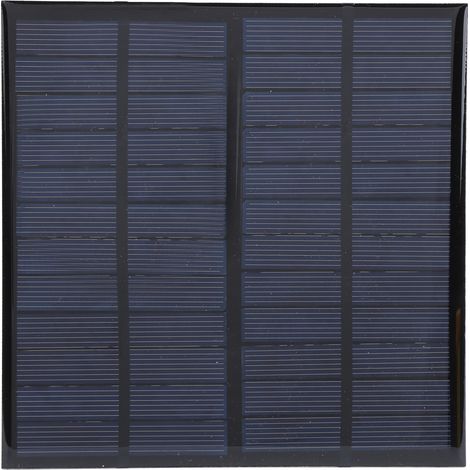 12V 3W polykristallines Solarmodul mit 1m Kabel - Stromversorgungsmodul