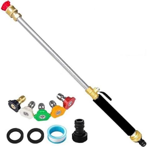 Jet Nozzle for Garden Hose Power Washer Wand High Pressure Tool (1/5)