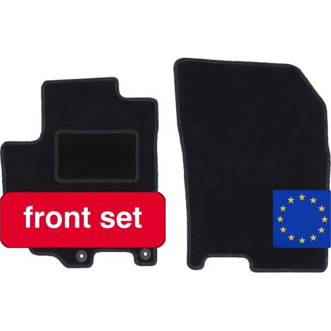 Tapis de sol pour voiture, fibre synthétique, ajustement sur mesure pour Suzuki Vitara III, design antidérapant, couleur noire, protection contre la saleté (1/5)