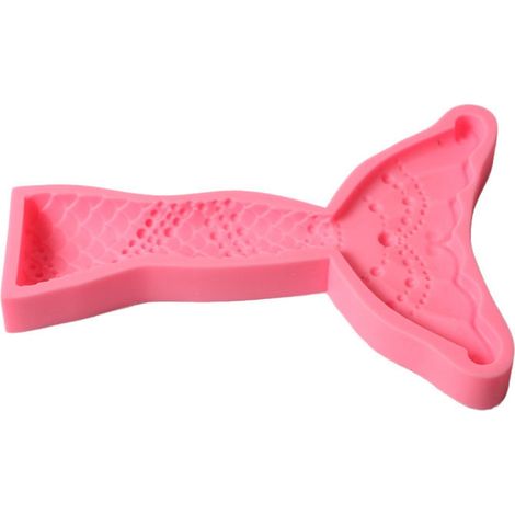 Schokoladenform der Marine-Serie: Muschel, Seestern, Fischschwanz, DIY-Silikonform für Kuchen 07 (1/5)
