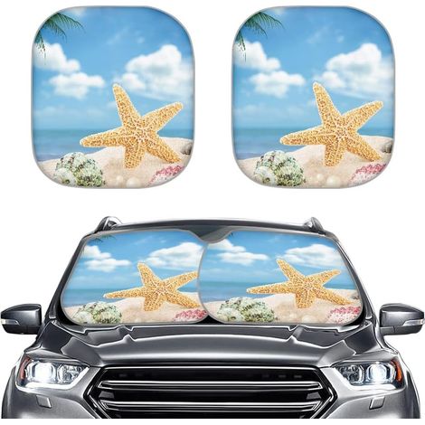 Couverture Pare-Brise Voiture Motif De Peau d'animal Tacheté - (1/5)