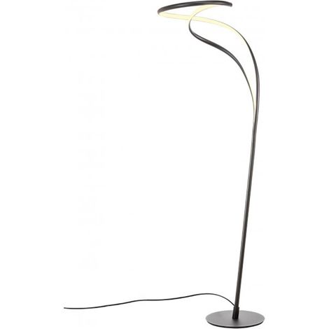 Lampadaire led redo group tempest 01-3606 01-3608 2100lm 3000k lampadaire tactile ultramoderne à intensité variable, finition métal noir