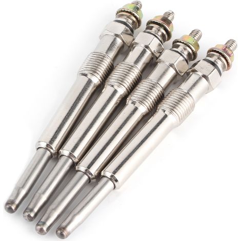 Jeu de 4 Bougies de Préchauffage Diesel Universel pour Ford Focus, Transit, C-Max – Éléments Chauffants Haute Performance, Compatibles Moteurs Diesel, Remplacement Direct (1/5)