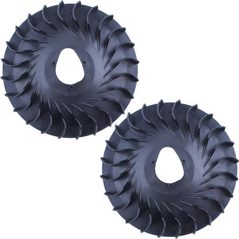 2 pièces/lot Moteur à volant de refroidissement pour Honda GX200 GX160 GX 200 160 Chinois 168F 5,5/6,5hp Pompe à eau Générateur 2KW 3KW (1/5)