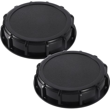 2 pièces Couvercle IBC 163mm pour Réservoir 1000l - Couvre-réservoir IBC - Accessoire pour tonne à eau de 1000l, conteneur (1/5)