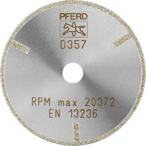 PFERD Disque de tronçonnage diamanté 75 mm (1/2)