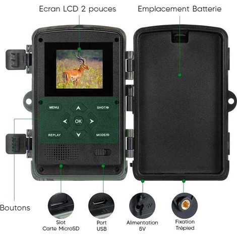 Caméra infrarouge IP66 2.7K 36 MP (1/4)