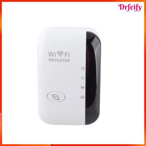 Répéteur WiFi - - 300M - 2,4 GHz - Prise UE - Blanc (1/5)