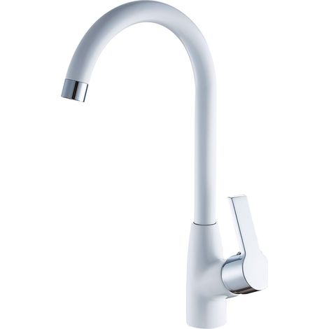 DP Griferia GC0563 Rubinetto da Cucina Gardenia Bianco (1/2)