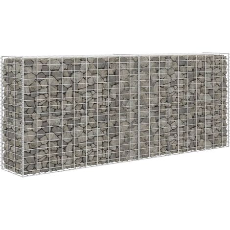 Gabion en acier galvanisé, 85 x 30 x 200 cm