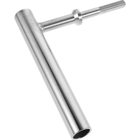 de porte de cheminée en acier inoxydable argenté résistante (1/5)