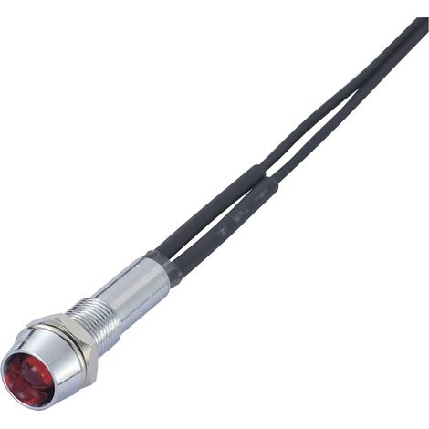Lampada di segnalazione in miniatura 230 V/AC Rosso Sedeco Contenuto: 1 pz. (1/2)