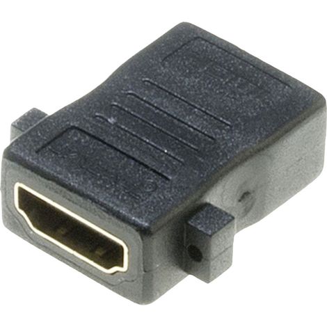 Lyndahl LKPA008 HDMI Adaptateur [1x HDMI femelle - 1x HDMI femelle] noir contacts dorés