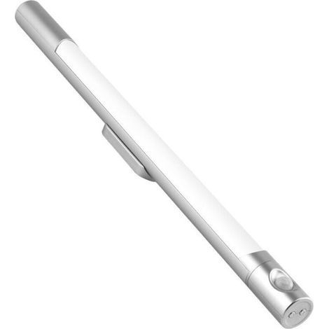 Lampe de penderie, 40 cm, intensité variable, avec détecteur de mouvement, 3 températures de couleur, rechargeable, veilleuse sans fil pour penderie, vestiaire, cage d'escalier, couloir (1/4)