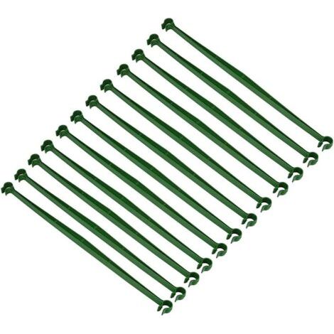 BUNTHAUS 24er-Pack erweiterbare Rankgitter-Verbindungen für Tomatenkäfige, Kunststoff-Verbindungsstangenstützen, Gartenzubehör für alle Pflanzenstäbe (1/5)