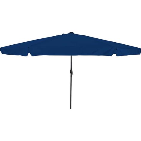 Garten-Sonnenschirm Azurblau 395 x 395 x 245 cm Polyester