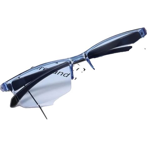 Gafas de lectura, zoom automático, protección contra la luz azul, azul (1/2)