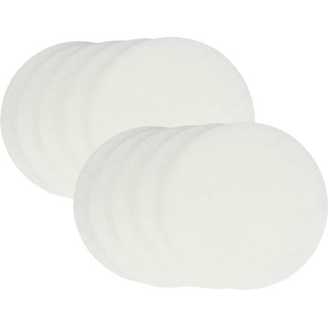 vhbw 10x Filtro de aire reemplaza Lunos 039004, 9/FIB-3R, 37214 para ventilador