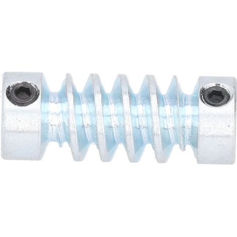 6-mm-D-Achsen-Schneckenwelle aus Edelstahl, Modul 1,5, Schneckenrad für mechanische Kraftübertragung, Motorkupplungsteil, Leerlaufwelle (1/5)