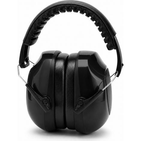 Casque antibruit pour sommeil adulte noir 14,5 x 14 x 10 cm (1/5)