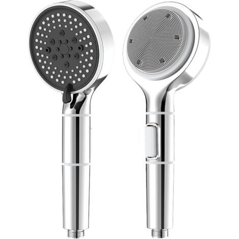 BUNTHAUS Pommeau de Douche Anti Calcaire avec Filtre   Économiseur d'Eau Haute Pression, Filtre Coton PP Remplaçable