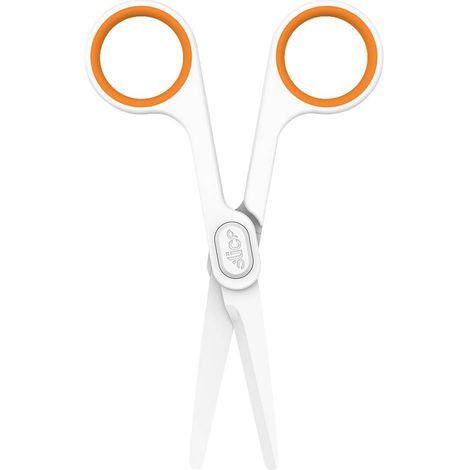 Slice 10544 Ciseaux universels gauchers, droitiers 141 mm blanc, orange A762133 (1/5)