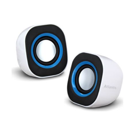 Atlantis Land SoundPower 410 1-via Nero, Blu, Bianco Cablato 5 W (1/3)