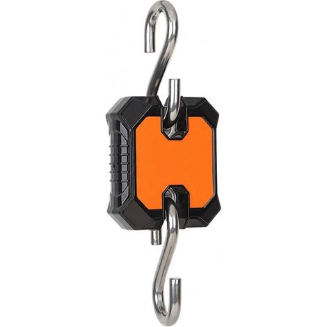 Balance électronique portable 100 kg – WeiHeng – rétroéclairage, unités kg/catty/lb, avec hameçon, pour maison/chasse/pêche (1/5)