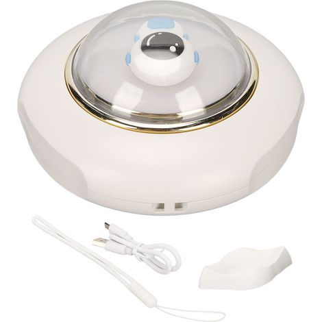 Chauffage Mains Portable Spaceman LED USB Rechargeable 2 Niveaux Blanc (1/5)