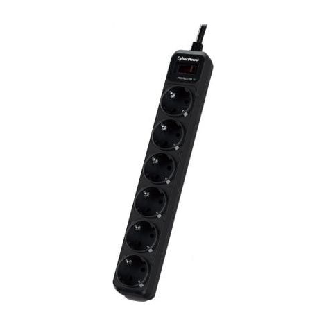 CyberPower Essential 6 x Schuko Überspannungsschutz B0620SC0-DE