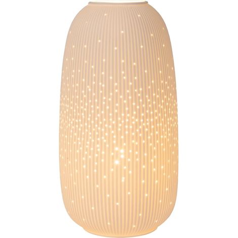 FLORES Lampe de tab.-Blanc (1/3)