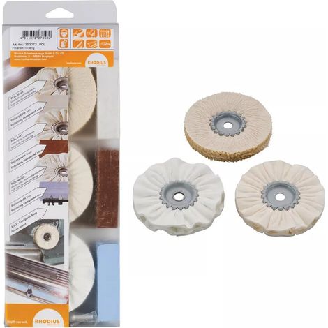 Kit polissage gamme TOPline RHODIUS