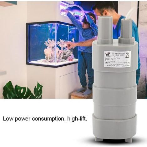 HONORNIC - Petite pompe à eau de puits profond submersible de CC 12V prise femelle 5.5 2.1 (1/3)