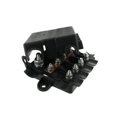 Oc-Pro – Boîte de distribution pour fusibles MIDI et MEGA – 1 fusible principal MEGA – 4 fusibles secondaires MIDI – Intensité 200A