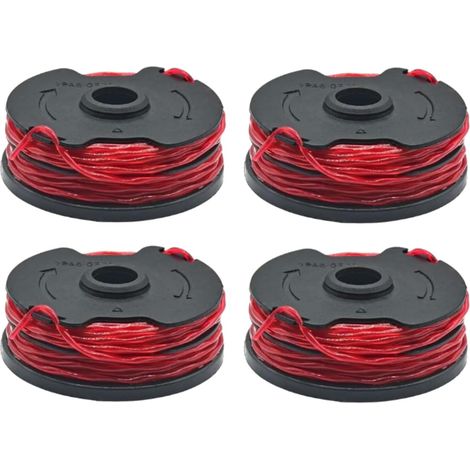 Ensemble de 4 bobines en nylon pour coupe-bordures, compatibles avec Hyper Tough GGT500WU HT18-401-004-01.-AquaForge (1/5)