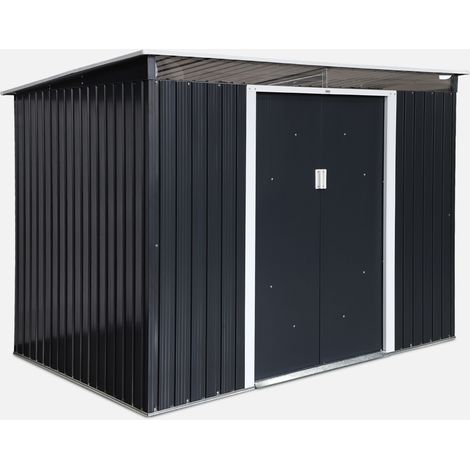 Casetta da giardino in metallo 4,85m2 con lucernario (1/5)
