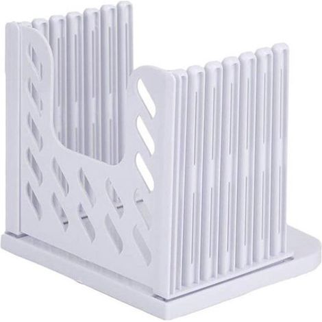 Affettatrice per pane, divisore per pane pieghevole, strumento per affettare il pane, strumento manuale per affettare il pane, affettatrice per pane, affettatrice per pane in plastica, cucina (1/5)