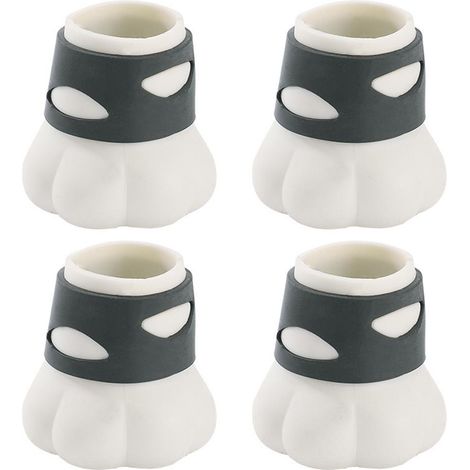 4 Protections de Pieds de Chaise en Silicone Patte de Chat pour Parquets - Lot de 4 (1/5)