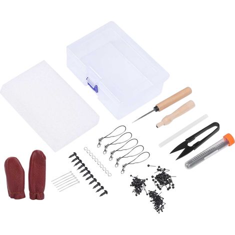 Kit de 54 aiguilles à feutre pour feutrage laine, accessoires DIY création jouets et artisanat (1/5)