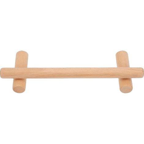 Porte-serviettes mural en bois, ba 30 cm pour salle de bain et cuisine (1/5)