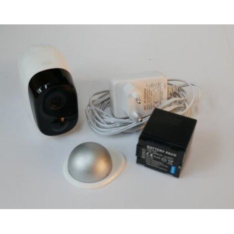 Camera couleur IP Wi-Fi J-N optique fixe 2.6mm res.720p 11 leds IP portee de 10m batterie rechargeable Comelit (1/4)