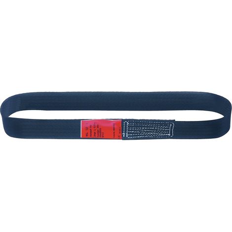DOLEZYCH Einweg-Bandschlinge DIN EN 60005 Umfang 1,2 m schwarzTragf. einf. 750 kg (1/2)