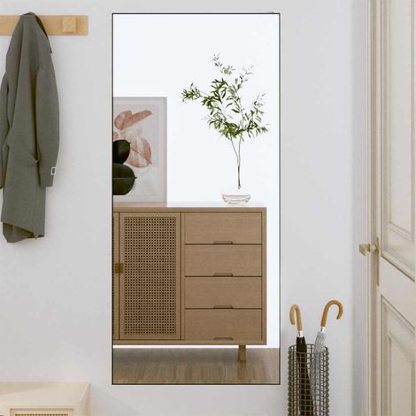 vidaXL Espejo de pared vidrio rectangular 50x100 cm (1/5)
