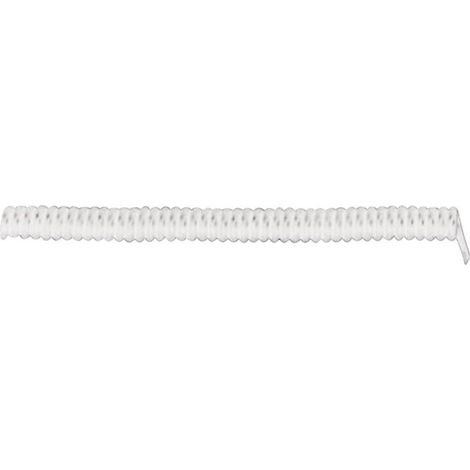 LAPP 73222364 Cavo a spirale X05VVH8-F 1000 mm / 3000 mm 3 G 0.75 mm² Bianco 1 pz.