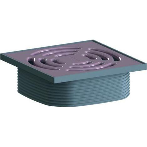 Dallmer DallDrain Pure Aufsatz 120x120mm, Hellrosa, 518323 (1/3)