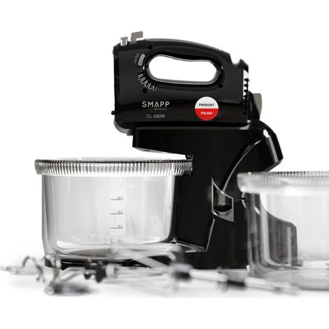 Batteur à main SMAPP 2 bols noir (1/5)